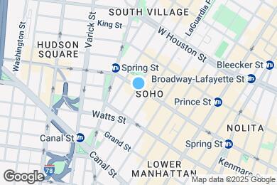Map image of the property - 178 Spring St