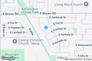 Map image of the property - 3143 E Fox St