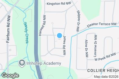 Map image of the property - Room in House on Vanderbilt Ln NW