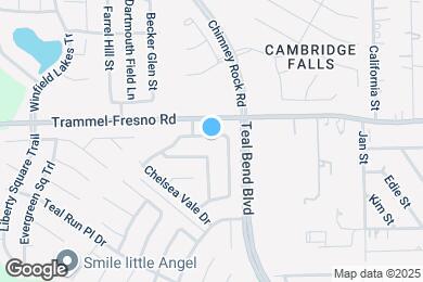 Map image of the property - 2023 Kashmere Spring Ln