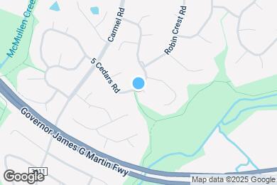 Map image of the property - 11501-11505 5 Cedars Rd
