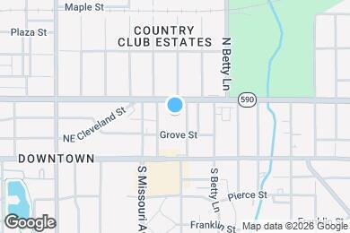 Map image of the property - 1221 Drew St