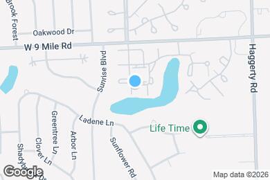 Map image of the property - 22098 Edgewater