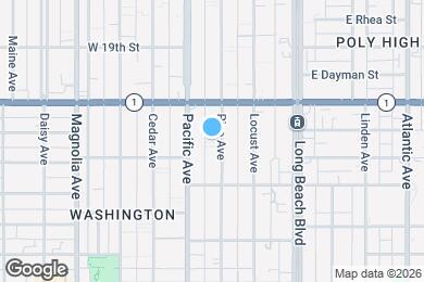 Map image of the property - 1727 Pine Ave