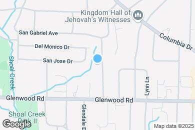 Map image of the property - 1747 Parkhill Dr