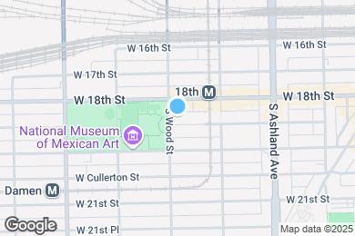 Map image of the property - 1752 W 18th Pl
