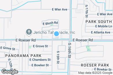 Map image of the property - 1508 E Atlanta Ave