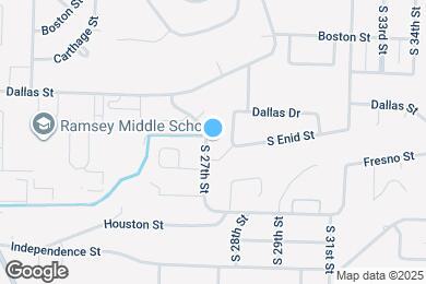 Map image of the property - 3301 S 27th St