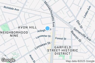 Map image of the property - 8 Arlington St