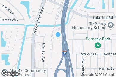 Map image of the property - Cortland Delray Station