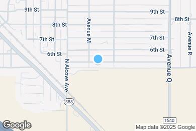 Map image of the property - 1308 5th St