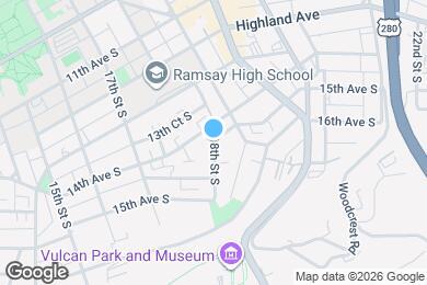 Map image of the property - 1418 18th St S