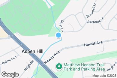 Map image of the property - Aspen Hill
