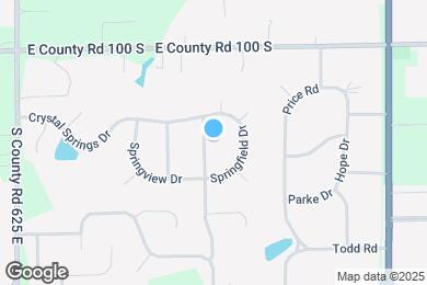 Map image of the property - 1201 Runningbrook Dr