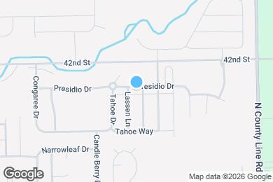 Map image of the property - 11615 Presidio Dr