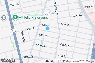 Map image of the property - 989 45th St