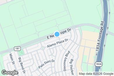 Map image of the property - 934 Lost Pines Ln