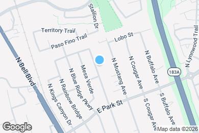 Map image of the property - 306 N Mt Rushmore Dr