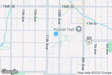 Map image of the property - 1817 10th Ave