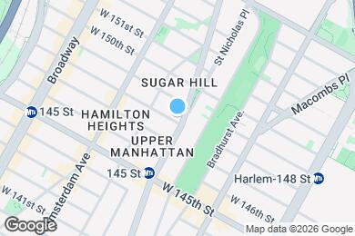 Map image of the property - Saint Nicholas Avenue