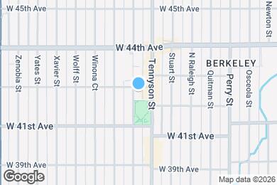 Map image of the property - 4186 Utica St