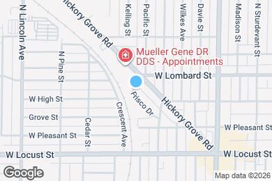 Map image of the property - 2159 Frisco Dr
