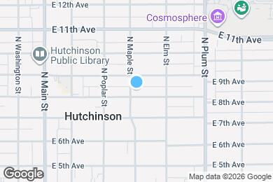 Map image of the property - 304 E 8th Ave