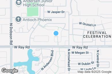 Map image of the property - 1057 N Saguaro St