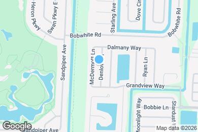 Map image of the property - 1371 Denlow Ln