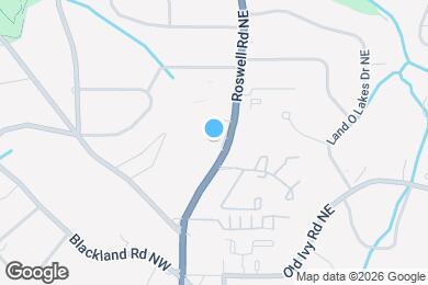 Map image of the property - 3820 Roswell Rd NE Unit 916