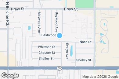 Map image of the property - 2388 Nash St