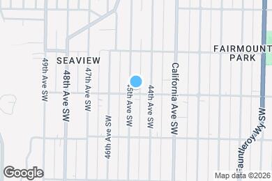 Map image of the property - 5454 45th Ave SW