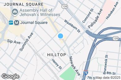 Map image of the property - 541 Newark Ave