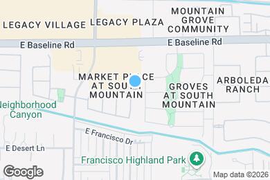 Map image of the property - 7905 S 25th Pl