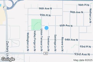 Map image of the property - 9457 Trenton Ln N