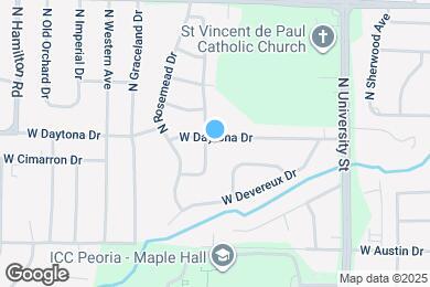 Map image of the property - 1528 W Daytona Dr