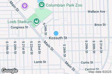 Map image of the property - 637 Park Ave