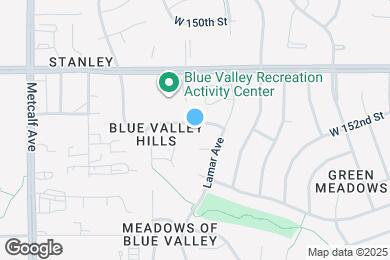 Map image of the property - 6505 W 151st Pl