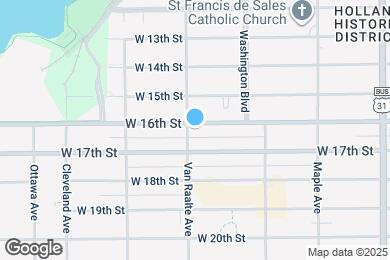 Map image of the property - 280 W 16th St