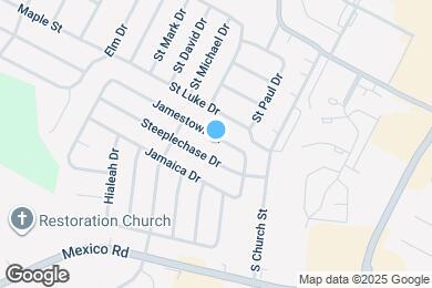 Map image of the property - 11 Jamestown Dr