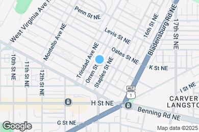 Map image of the property - 1223 Orren St NE