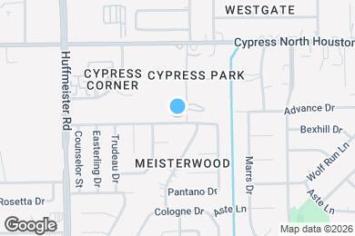 Map image of the property - 13406 Meisterwood Dr
