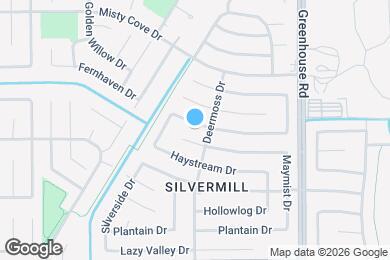 Map image of the property - 19411 Winding Branch Dr