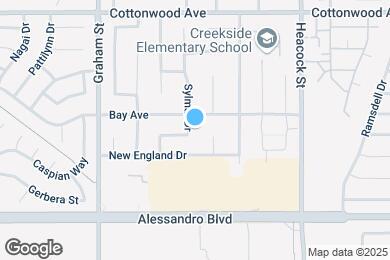 Map image of the property - 13786 Sylmar Dr
