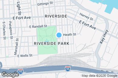Map image of the property - 1721 Covington St