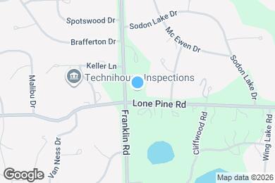 Map image of the property - 1592 Lone Pine Rd