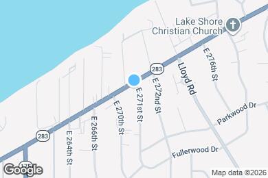 Map image of the property - 27070 Lakeshore Blvd