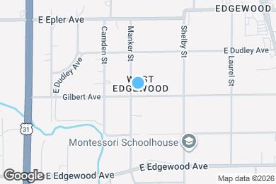 Map image of the property - 910 Gilbert Ave