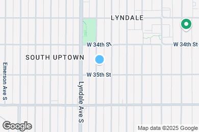 Map image of the property - 3439 Garfield Ave S