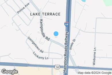 Map image of the property - Lake Taylor Pointe Apartment Homes